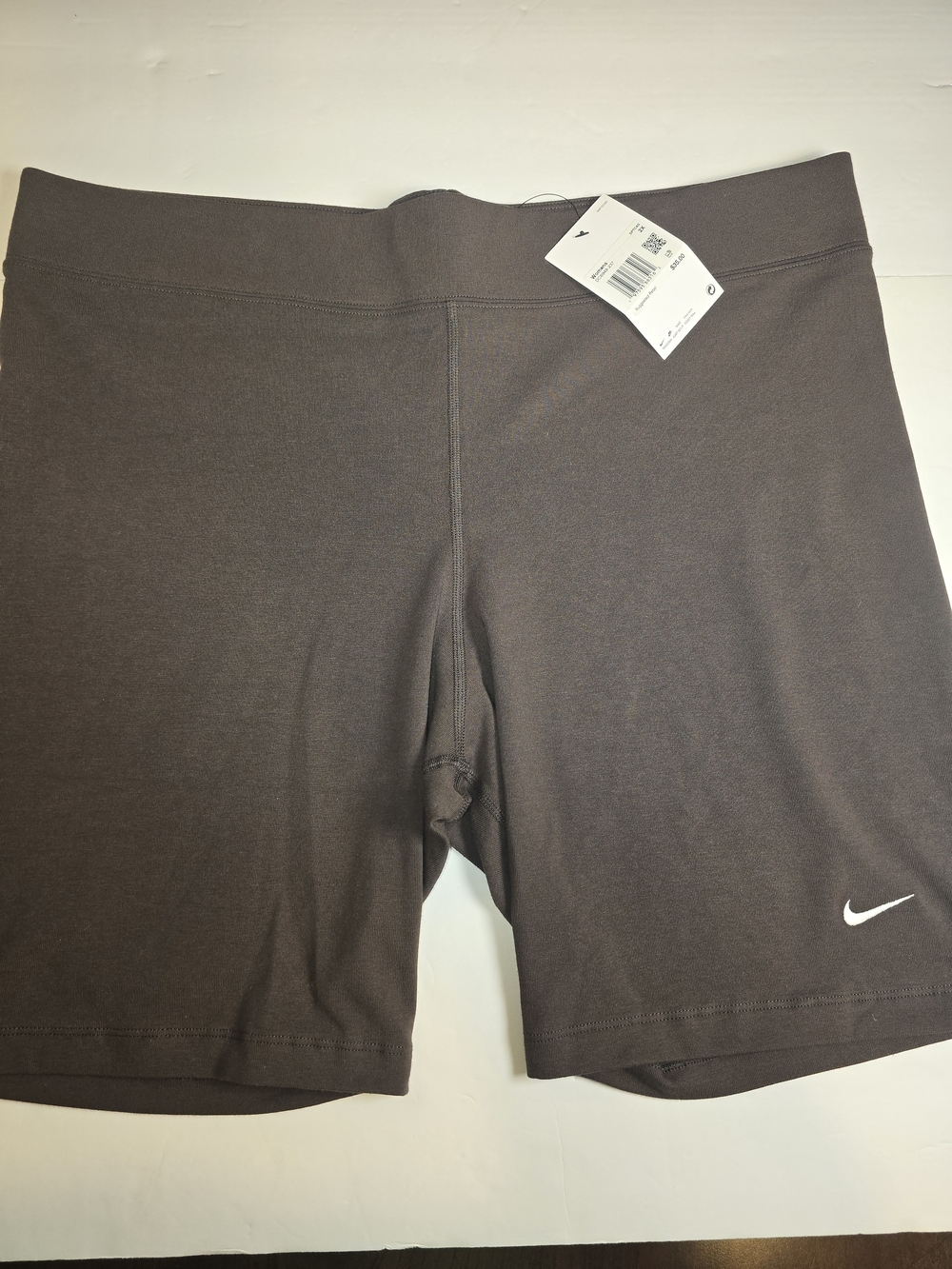 Nike Women’s Dri-FIT Athletic Bike Shorts — Dark Brown